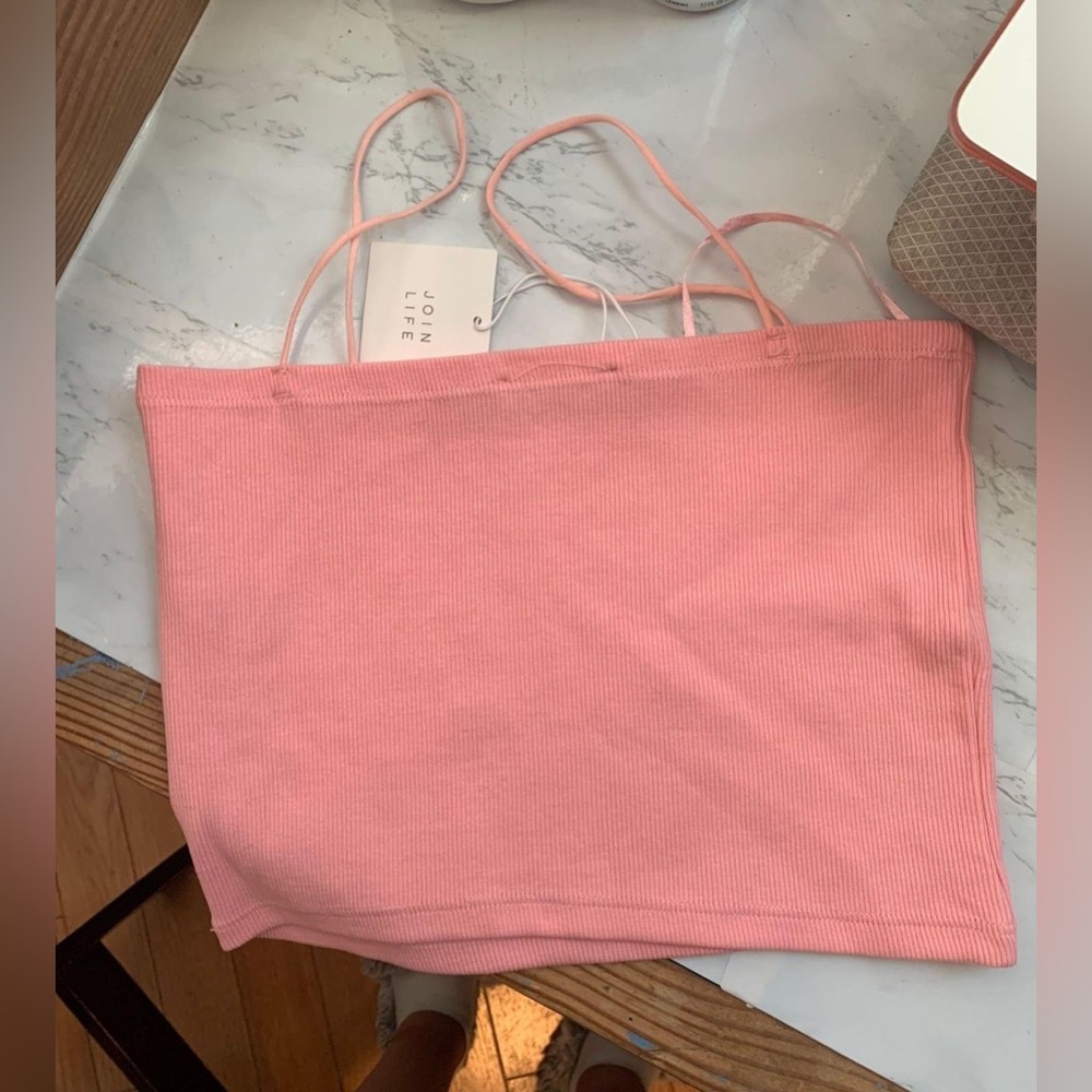 Zara cropped tank top